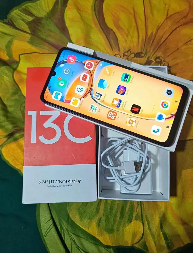 redmi 13c ram 8/256 no minus mulus msh baru fullset