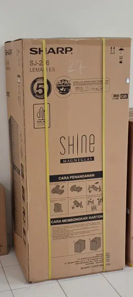 Kulkas SHARP 2 Pintu SJ-236MG 205L- 100WATT