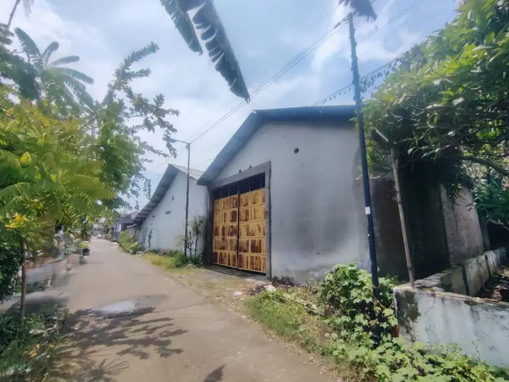 Dijual Lelang Gudang Kembangsri Ngoro Mojokerto Dekat Rs