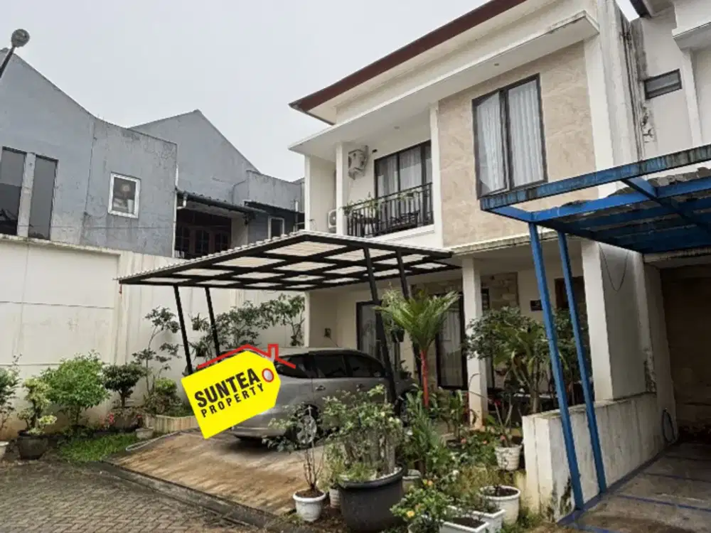 Rumah Modern Minimalis, Siap Huni & Nyaman Dalam Cluster Area Bintaro Sektor 9