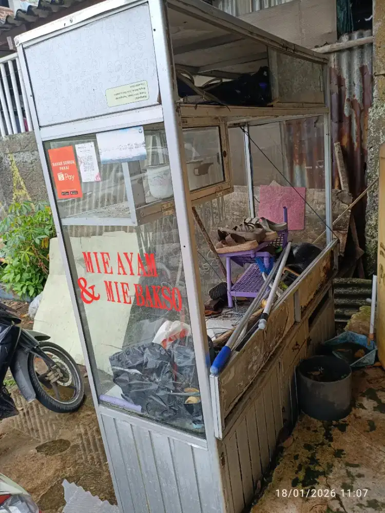 Gerobak Bakso Full Alumunium/stainless