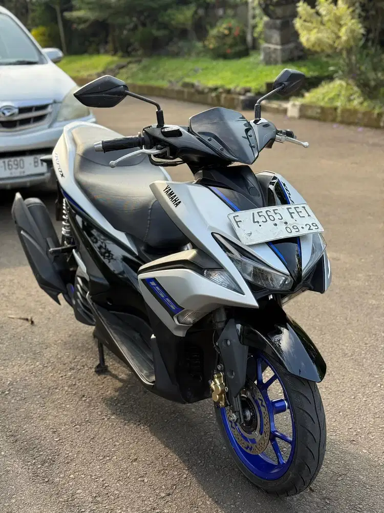 Yamaha Aerox 155 Tipe R Thn 2019 Silver Mulus