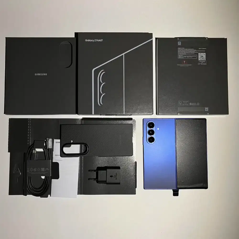 Samsung z fold 7 256gb sein z premier fullset original berbonus