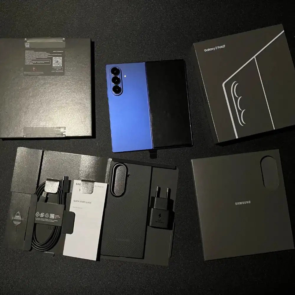 Samsung z fold 7 256gb sein z premier fullset original berbonus resmi