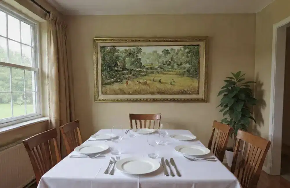 LUKISAN KANVAS ASLI TEMA SAWAH BALI