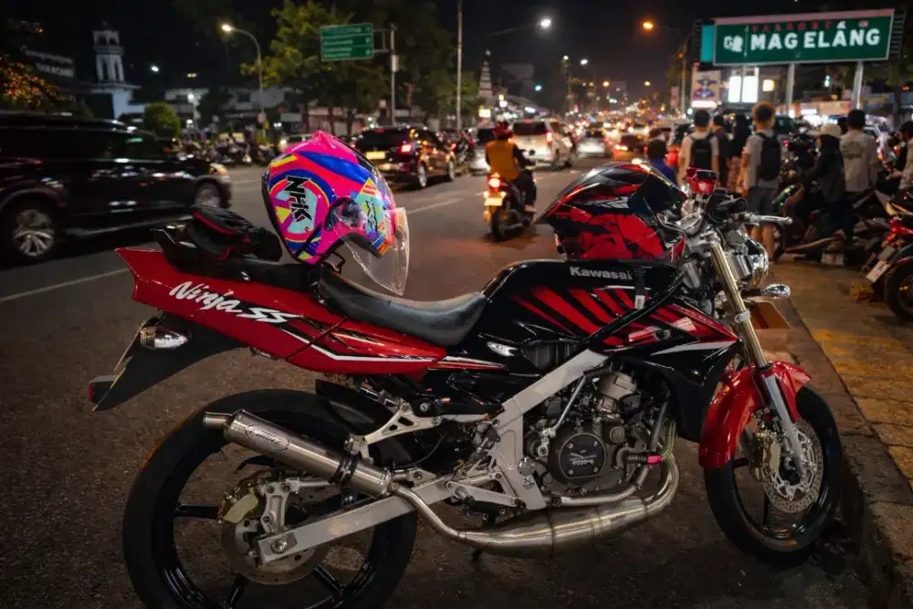 Di jual motor ninja r convert ss