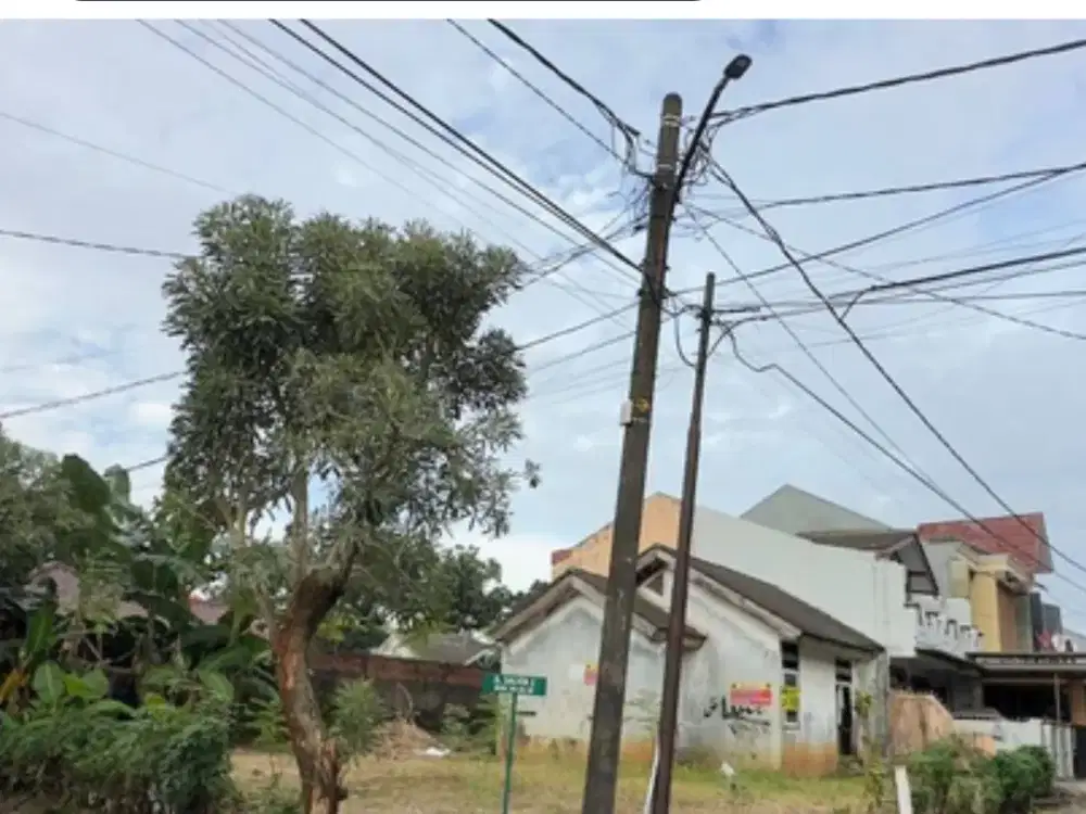 KAVLING HOEK SUPER LUAS POSISI TERBAIK DI LOKASI SUPER STRATEGIS!!