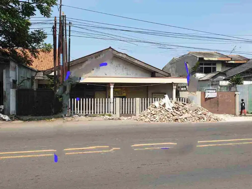 Dijual Gudang Hitung Tanah Di Jalan Raya Kota Cirebon Akses Container