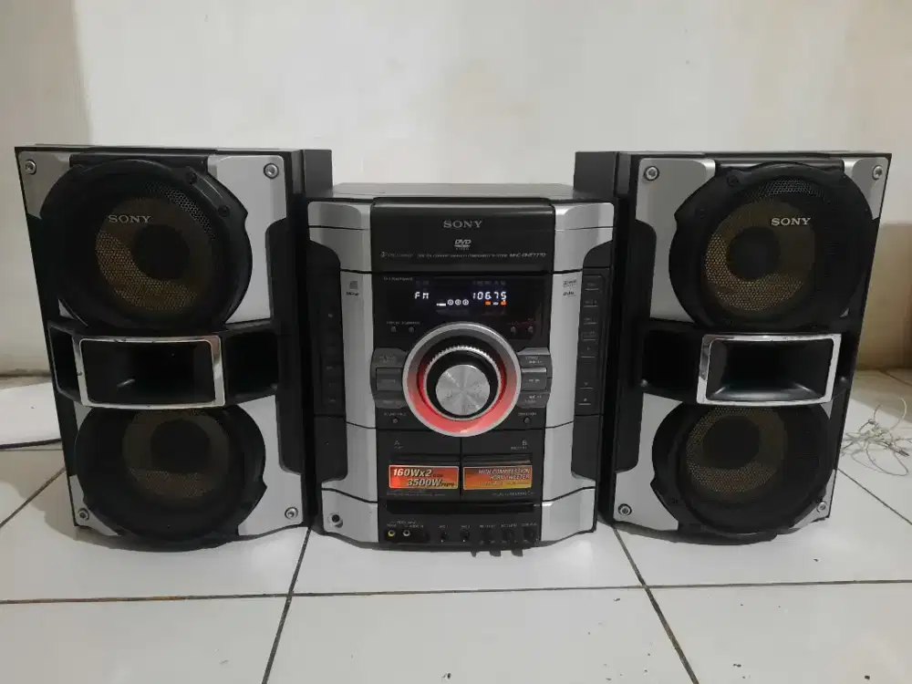 Audio sony mhc-gnz777d