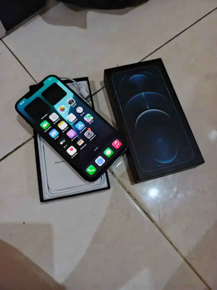 iPhone 12 promax inter beacukai Fullset no minuss