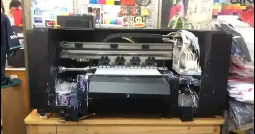 mesin dtf a3+ 15jt dikasih head baru 2