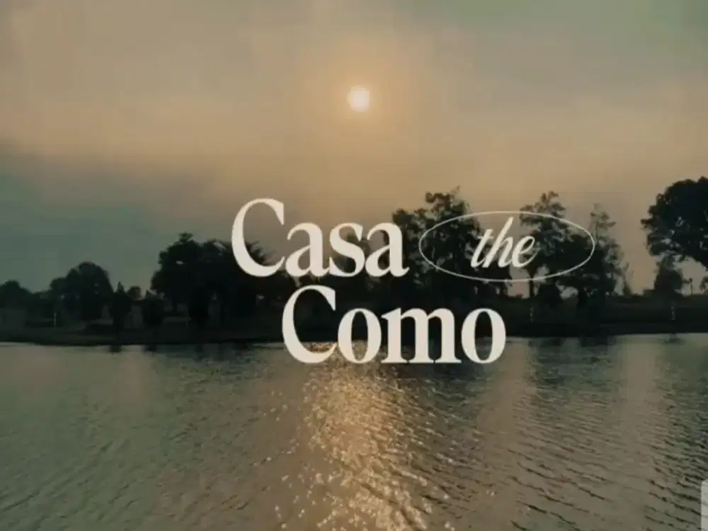 Unit Apartemen Casa Como Untuk Keluarga Milenial dengan konsep Pepohonan Hijau Berada Tepi Danau Alami Di Bojongsari Kota Depok