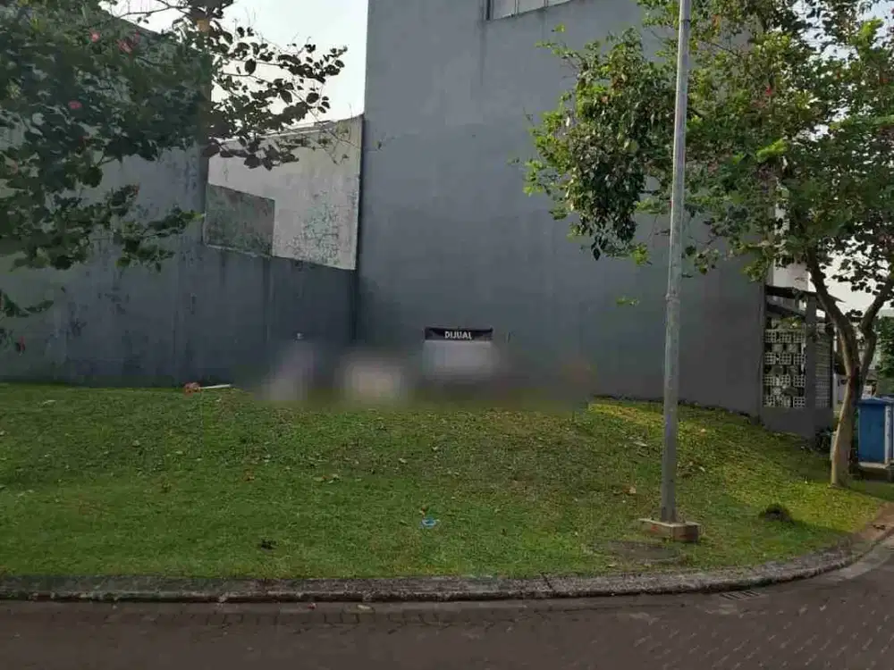 Kavling Tanah 135m Hook Hadap Timur dan Selatan Kireina Park BSD Serpong