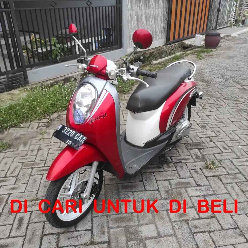Honda Scoopy karbu Tahun 2011