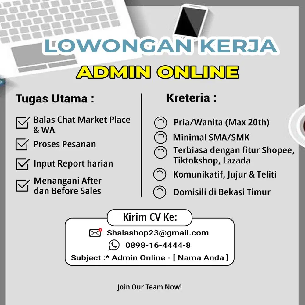 Admin Online ( Marketplace ) Eccomerce