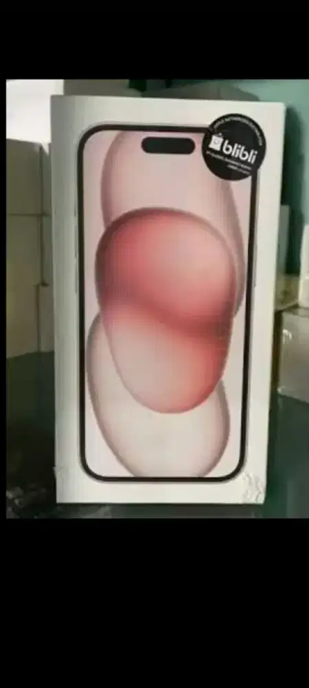 Iphone 15 pink BNIB garansi resmi tam ibox gdn blibli