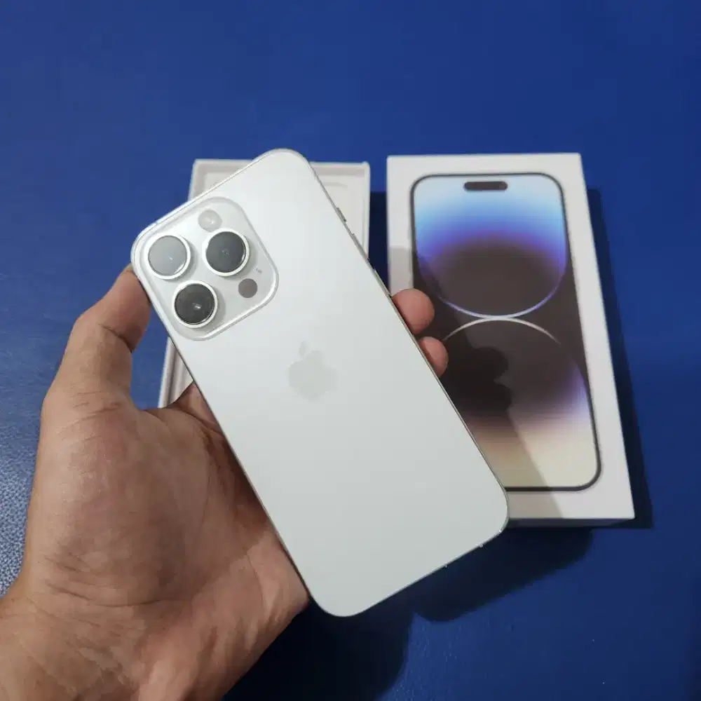 iPhone 14 pro 128gb fullset mulus no minus