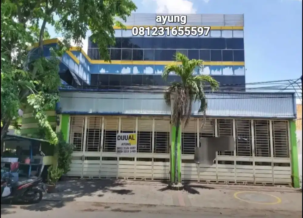 Rmh usaha hook 3Lt hrg hitung tanah di Nol jln raya kendangsari Sby