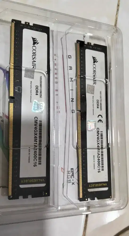 RAM CORSAIR Value Select 2 x 4GB