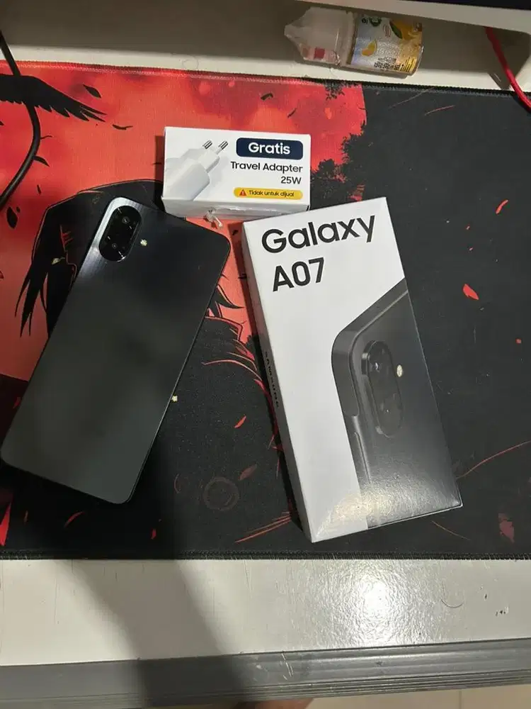samsung a07 4/128 like new baru beberapa hari