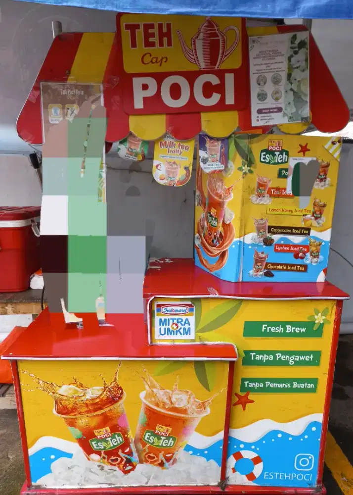 Meja usaha umkm poci