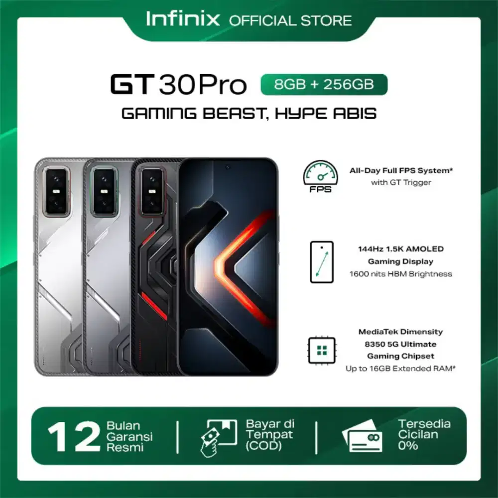 Infinix GT 30 PRO RAM 8/256