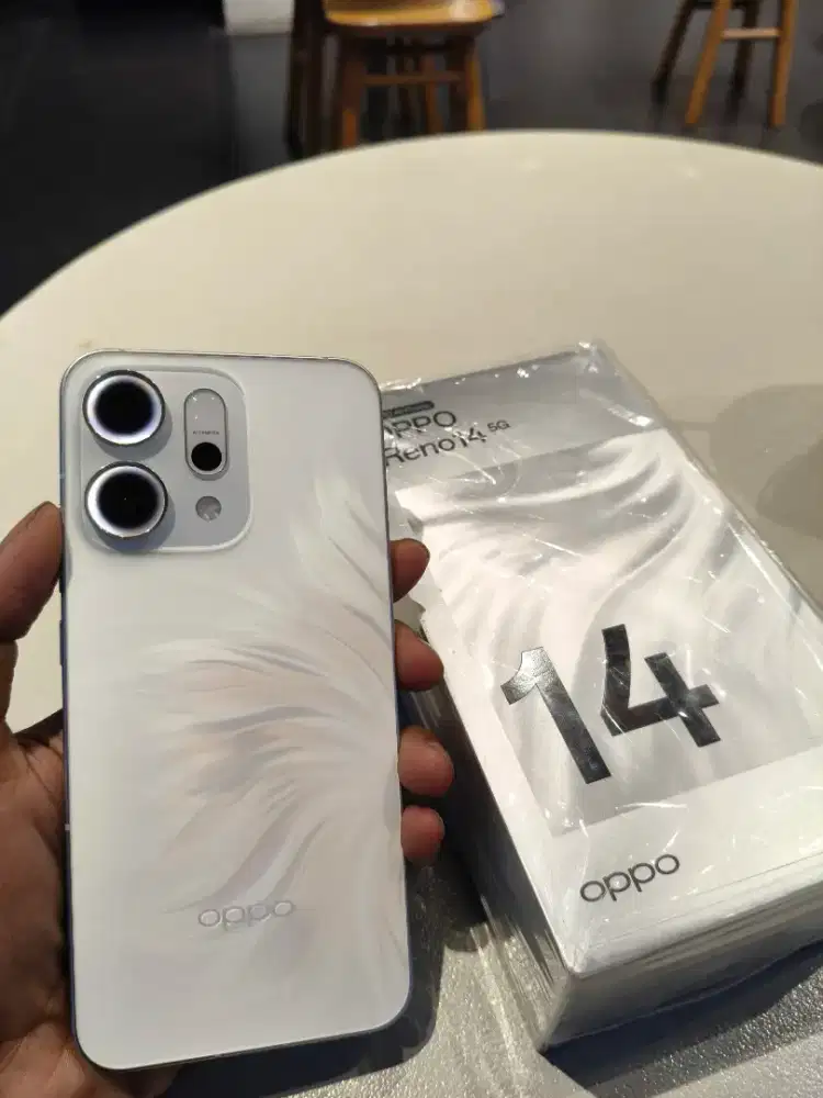 Oppo reno 14 5G ram 12/256 fullset mulusss