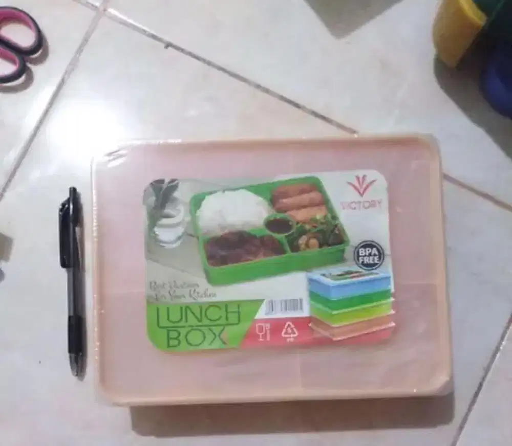 LUNCH BOX [ Ompreng Makanan Catering ] yellow