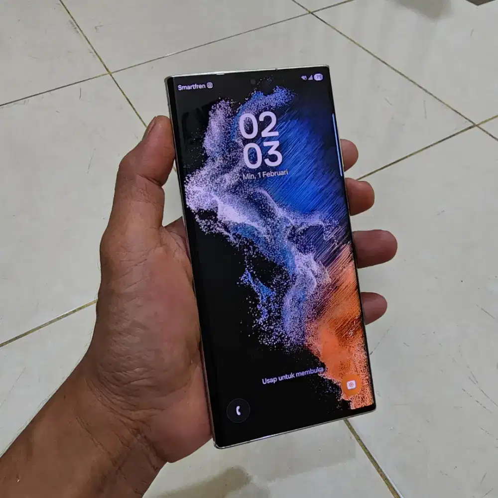 SAMSUNG GALAXY S22 ULTRA 5G RESMI SEIN 128 GB MINUS FUNGSI 100% NORMAL