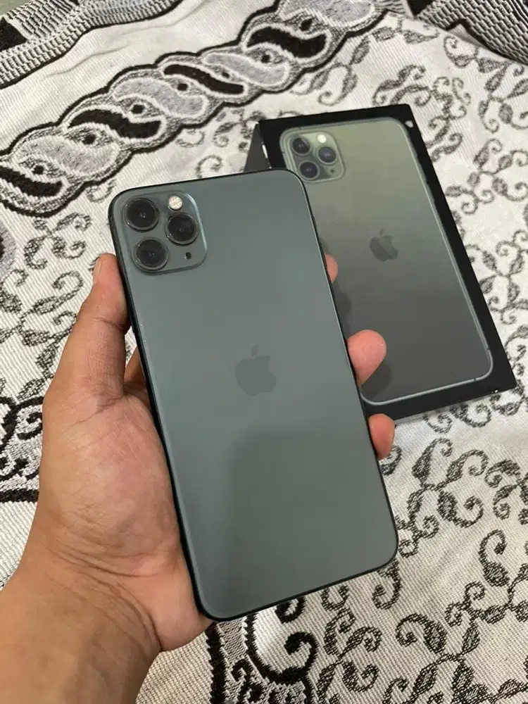 Iphone 11 Pro Max 256 Sinyal aman seumur hidup