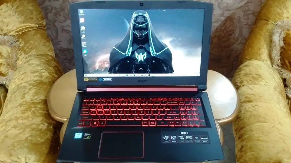Laptop Gaming NVIDIA GTX Editing Acer Nitro i7 8300H Ram 16GB SSD512GB