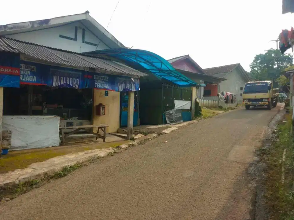 RUMAH MURAH ADA WARUNG KIOS COCOK BUAT UDASA DI TENJOLAYA BOGOR