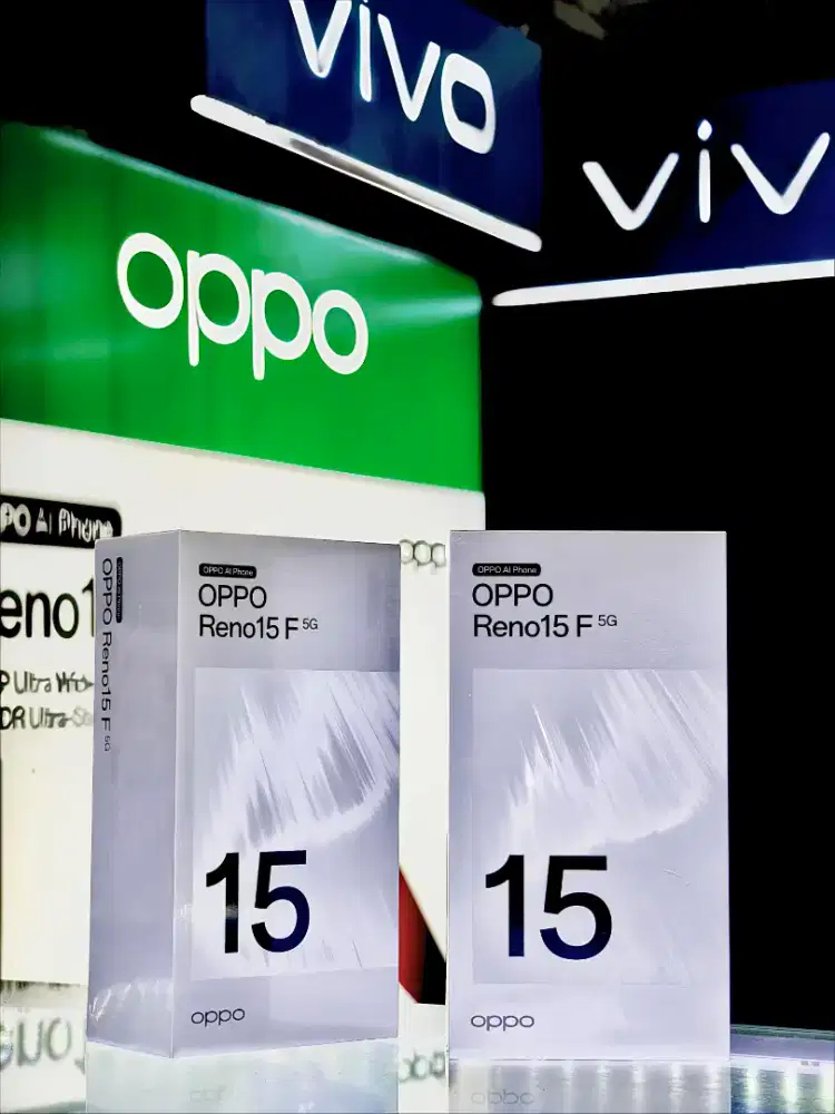 Oppo Reno 15F 24/256 Promo Harga New Segel Garansi Resmi Oppo Free COD