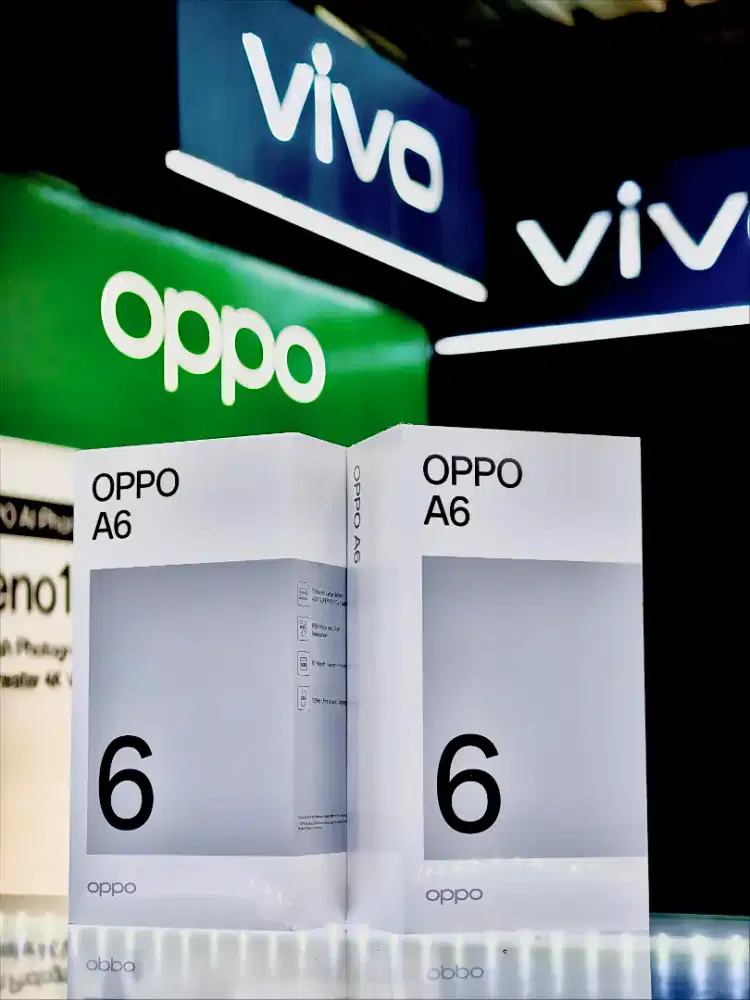 Oppo A6 12/256 Promo Harga New Segel Garansi Resmi Oppo Gratis COD !!