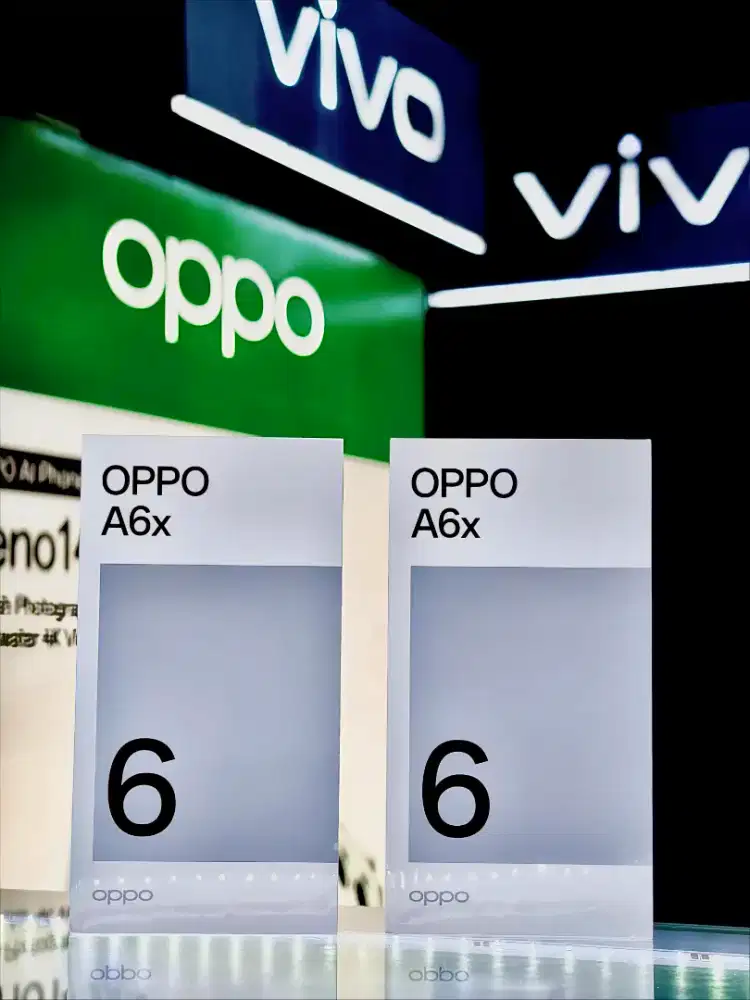 Oppo A6x 12/256 Promo Harga New Segel Garansi Resmi Oppo Gratis COD !!