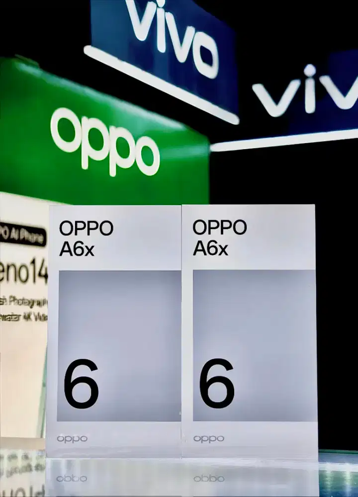 Oppo A6x 12/256 Promo Harga New Segel Garansi Resmi Oppo Gratis COD !!