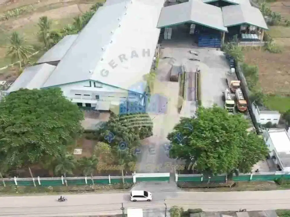 Dijual Gudang Zona Industri di Jawilab - Cikande, Akses Container 40 feet.