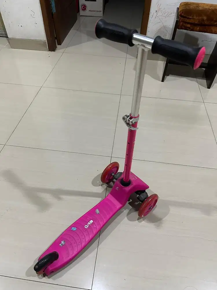 Skuter Anak Perempuan 3 in 1 Evo - Bekas Pakai, Masih Terawat
