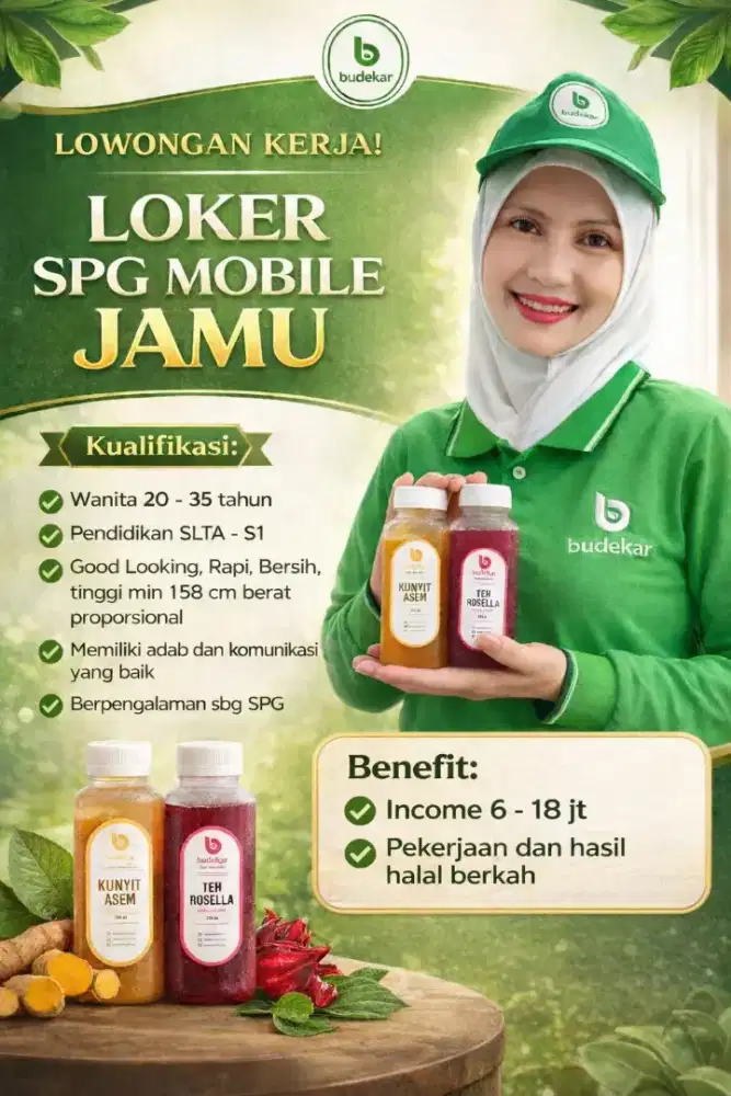 LOKER SPG MOBILE JAMU