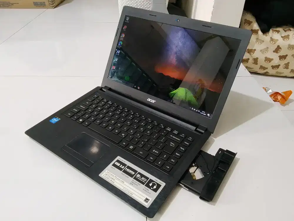 Laptop Acer Ram 8Gb Hardisk 500Gb Mulus No Minus Siap Pakai