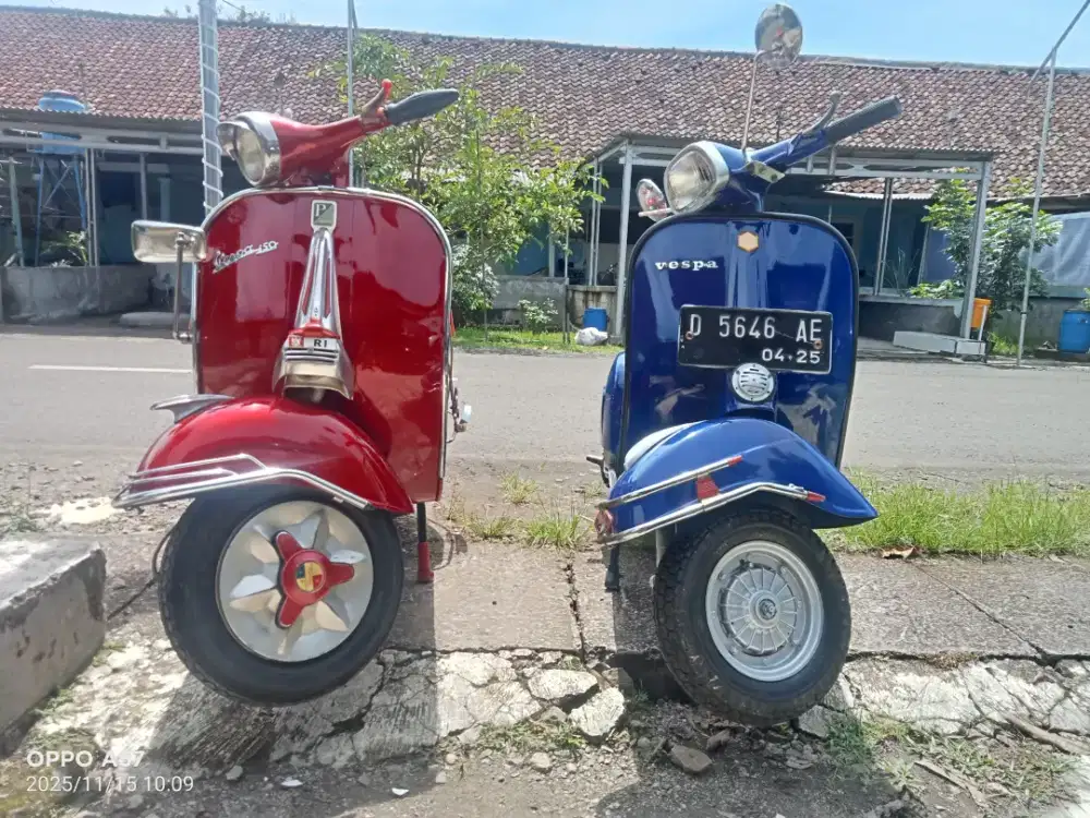 16 JT Vespa super th.75 dan Vespa VBB 1 th 63