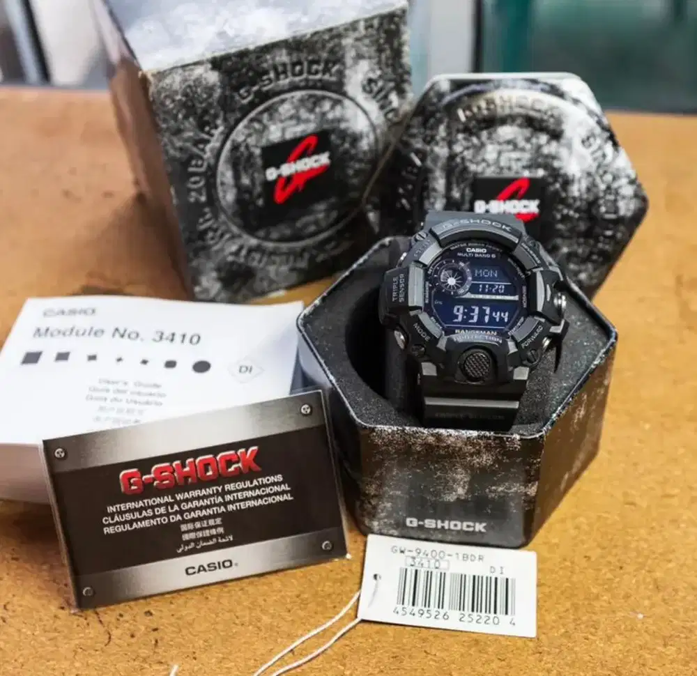 G Shock Rangeman GW-9400-1BDR