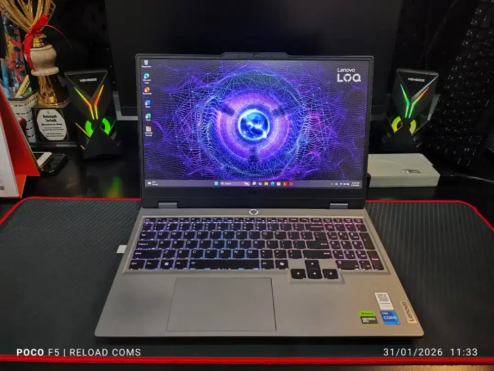 LENOVO LOQ 15IRX9 i7 13650HX RTX 4060 RESMI ADP