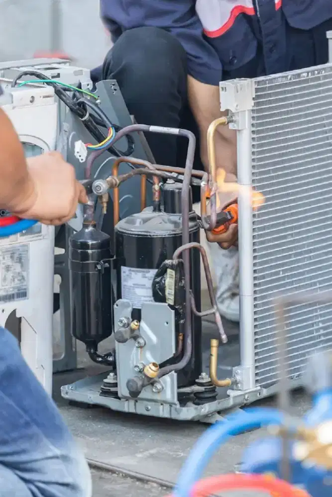 Jasa service AC keliling bongkar pasang AC servis kulkas bergaransi