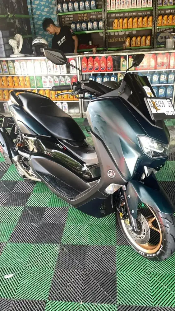 NMAX New 155 gen 2 thn 2023 hijau full modif