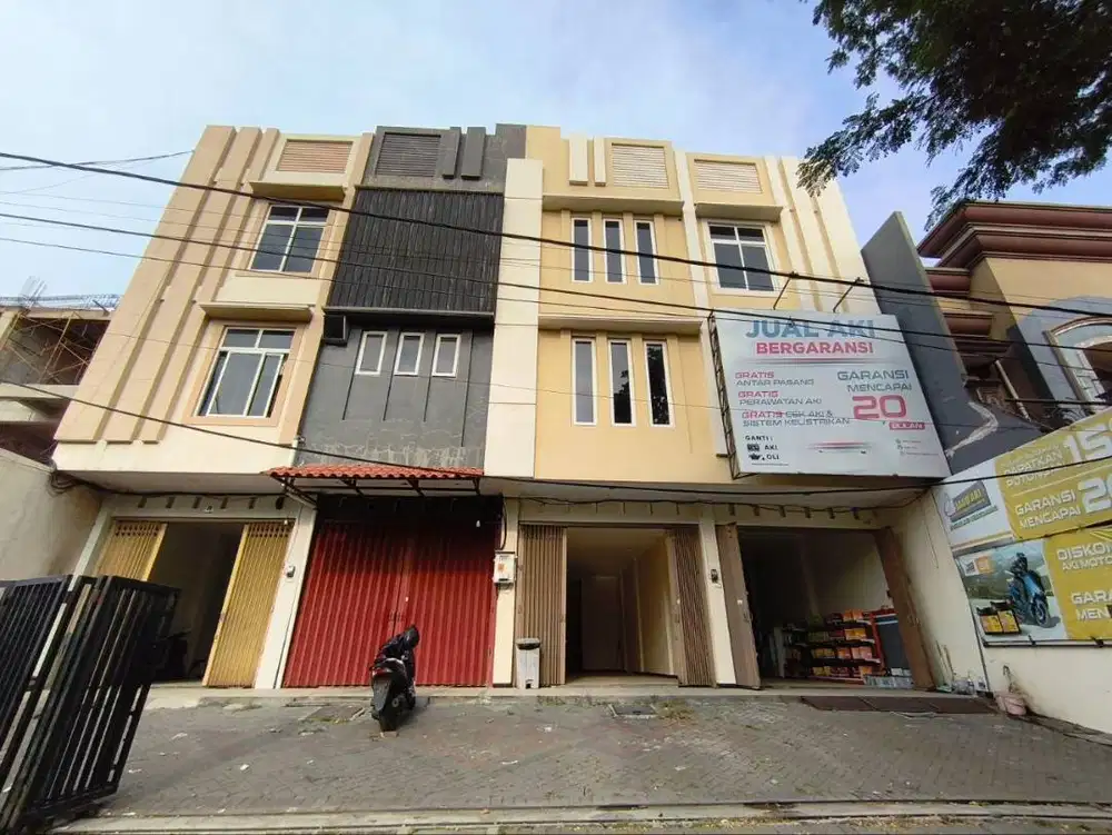 RUKO 3,5 LT DI IR SOEKARNO RAYA MERR SERTIFIKAT SHM DEKAT GALAXY MALL