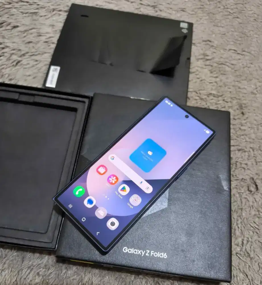 SAMSUNG Z FOLD 6 RAM 12/512 GB ORIGINAL SEIN NORMAL FULLSET