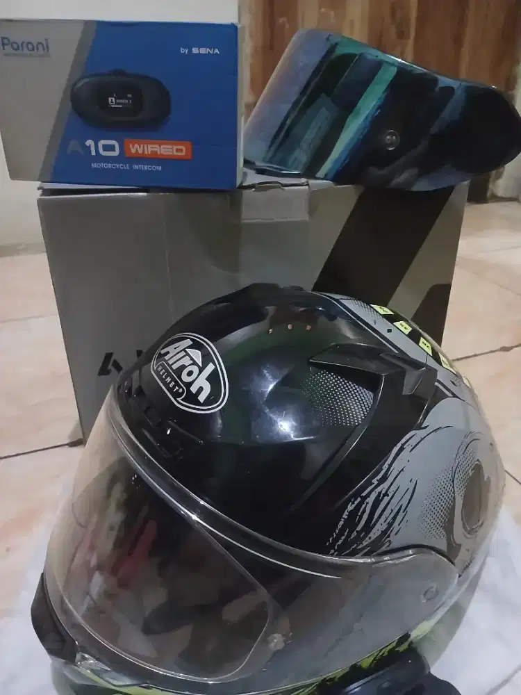 Airoh vallor akuna yelow XL