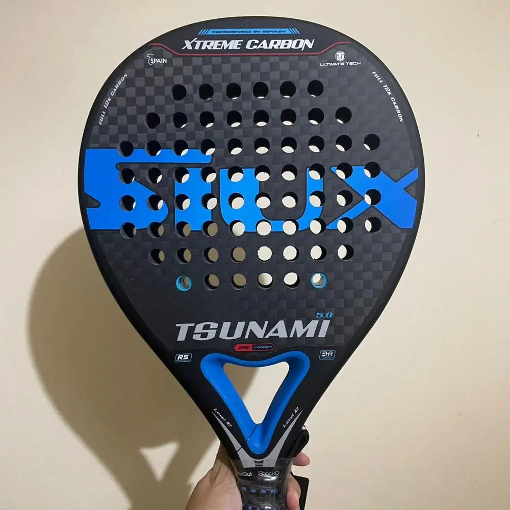 Raket Padel SIUX TSUNAMI 5.0 12K Carbon