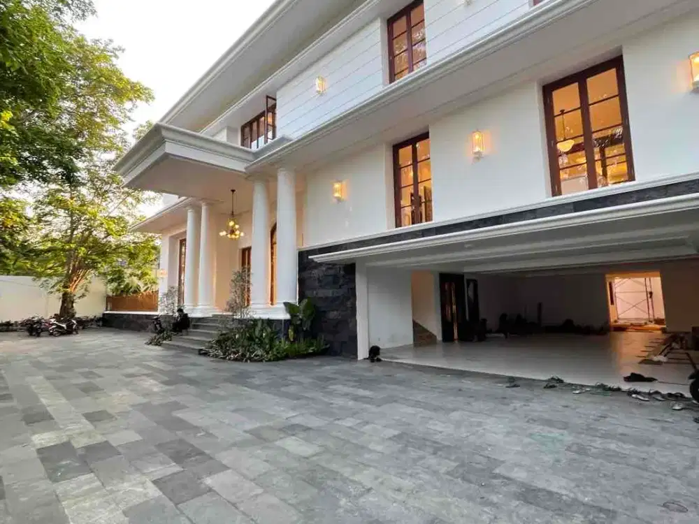 dijual rumah mewah area kemang jakarta selatan fully furnished siap huni
